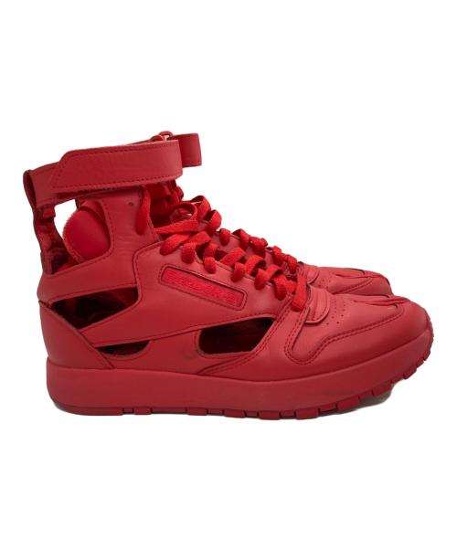 REEBOK（リーボック）REEBOK (リーボック) Maison Margiela (メゾンマルジェラ) Classic Leather Tabi High レッド サイズ:US9の古着・服飾アイテム
