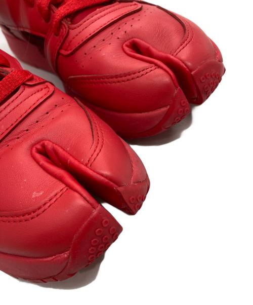 REEBOK（リーボック）REEBOK (リーボック) Maison Margiela (メゾンマルジェラ) Classic Leather Tabi High レッド サイズ:US9の古着・服飾アイテム