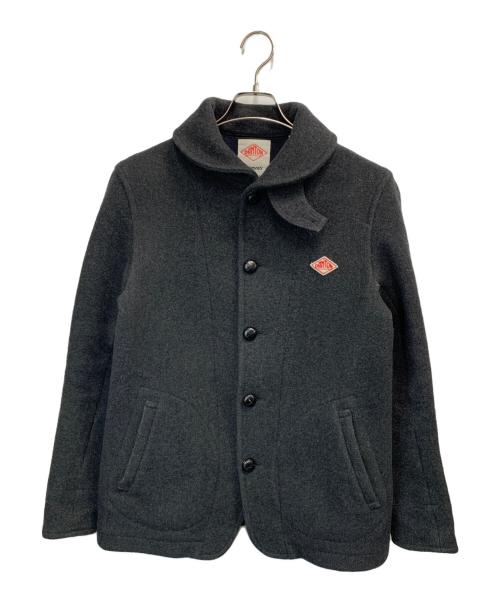 DANTON（ダントン）DANTON (ダントン) 丸襟ウールモッサジャケット グレー サイズ:42の古着・服飾アイテム