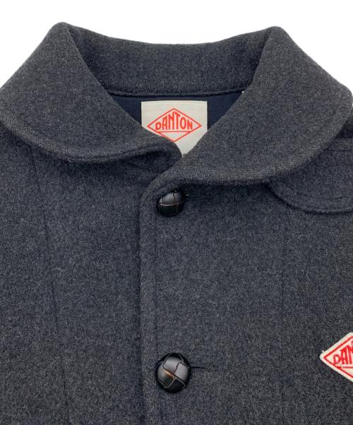 DANTON（ダントン）DANTON (ダントン) 丸襟ウールモッサジャケット グレー サイズ:42の古着・服飾アイテム