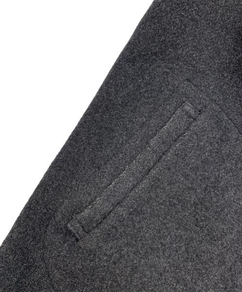 DANTON（ダントン）DANTON (ダントン) 丸襟ウールモッサジャケット グレー サイズ:42の古着・服飾アイテム