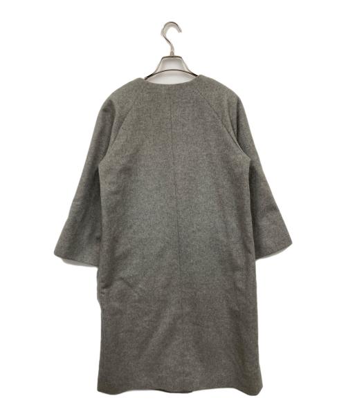 SO CLOSE（ソー クロース）SO CLOSE (ソー クロース) カシミヤコート グレー サイズ:Mの古着・服飾アイテム