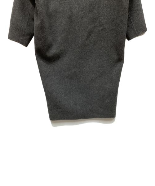 uncrave（アンクレイヴ）uncrave (アンクレイヴ) リバーロングチェスターコート グレー サイズ:1の古着・服飾アイテム