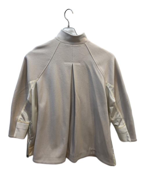 CEaRET（シーレット）CEaRET (シーレット) Knit Docking Coat アイボリー サイズ:2の古着・服飾アイテム