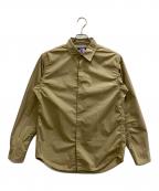 THE NORTHFACE PURPLELABELザ・ノースフェイス パープルレーベル）の古着「TYPEWRITER L/S SHIRT」｜ベージュ
