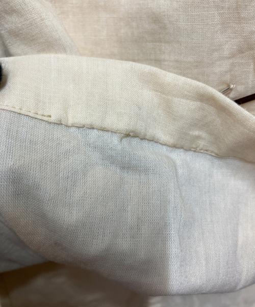 MAHAL（マハル）MAHAL (マハル) ビーズエンブロイダリーシャツ ベージュ サイズ:SIZE1の古着・服飾アイテム