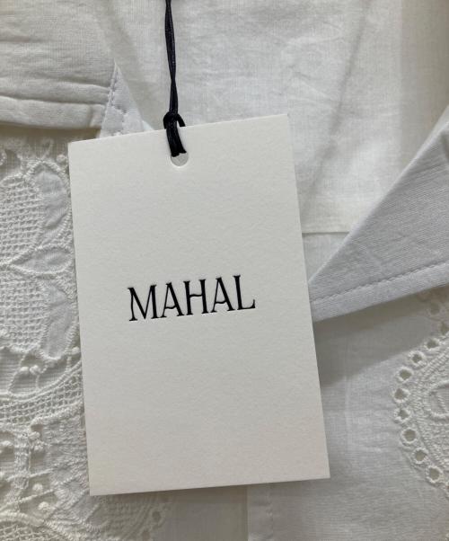 MAHAL（マハル）MAHAL (マハル) レースシャツ ホワイト サイズ:1の古着・服飾アイテム