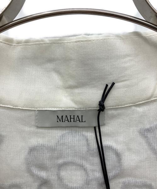 MAHAL（マハル）MAHAL (マハル) カットワークシャツ ホワイト サイズ:1の古着・服飾アイテム