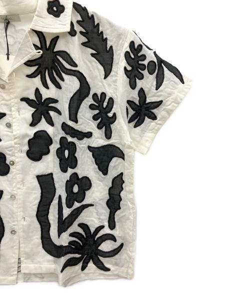 MAHAL（マハル）MAHAL (マハル) カットワークシャツ ホワイト サイズ:1の古着・服飾アイテム