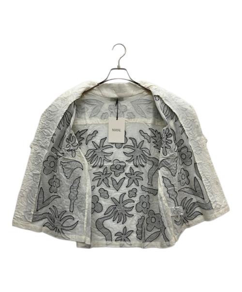 MAHAL（マハル）MAHAL (マハル) カットワークシャツ ホワイト サイズ:1の古着・服飾アイテム