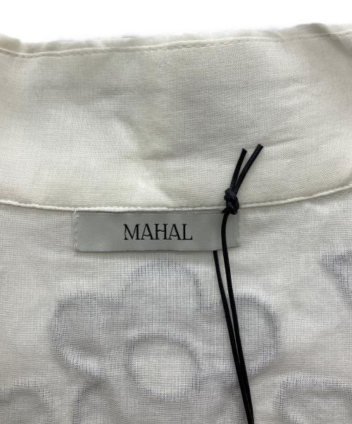 MAHAL（マハル）MAHAL (マハル) カットワークシャツ ホワイト サイズ:1の古着・服飾アイテム