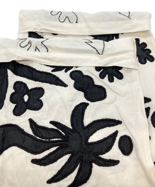 MAHAL（マハル）MAHAL (マハル) カットワークワークパンツ ホワイト サイズ:FREEの古着・服飾アイテム