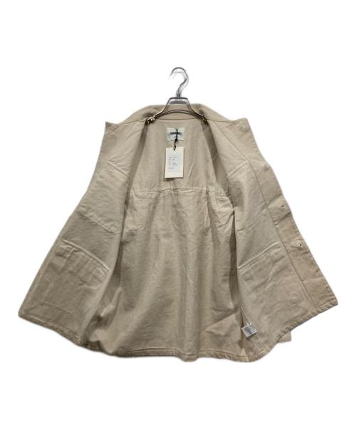 MAHAL（マハル）MAHAL (マハル) ハンドクロシェットジャケット ベージュ サイズ:Fの古着・服飾アイテム