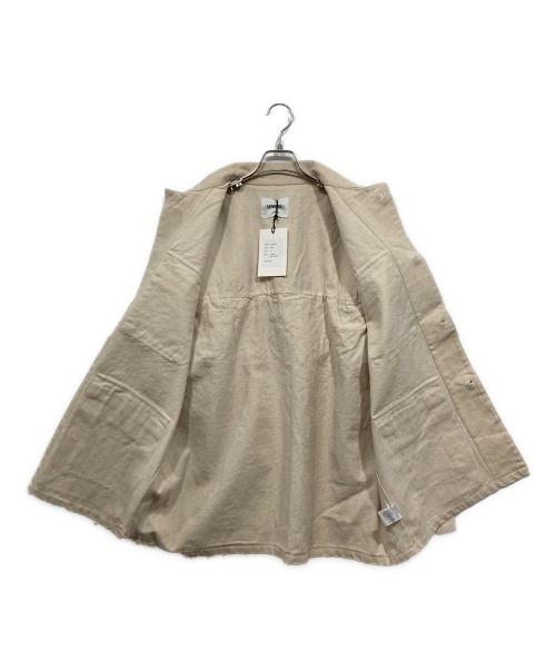 MAHAL（マハル）MAHAL (マハル) ハンドクロシェットジャケット ベージュ サイズ:SIZE Freeの古着・服飾アイテム