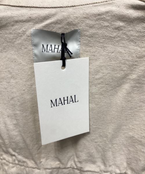 MAHAL（マハル）MAHAL (マハル) ハンドクロシェットジャケット ベージュ サイズ:Freeの古着・服飾アイテム