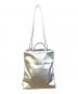 LAYAS (レイヤーズ) RADIATE (ラディエイト) PAINT LOGO TOTE BAG シルバー 未使用品：5000円