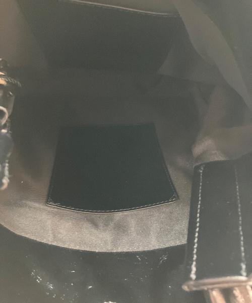 LAYAS（レイヤーズ）LAYAS (レイヤーズ) Radiate (ラディエイト) PAINT LOGO TOTE BAG ブラックの古着・服飾アイテム