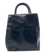 LAYAS×Radiateレイヤーズ×ラディエイト）の古着「PAINT LOGO MINI TOTE BAG」｜ブラック