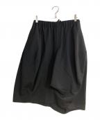 BLACK COMME des GARCONSブラックコムデギャルソン）の古着「ウールギャバ サルエルパンツ」｜ブラック