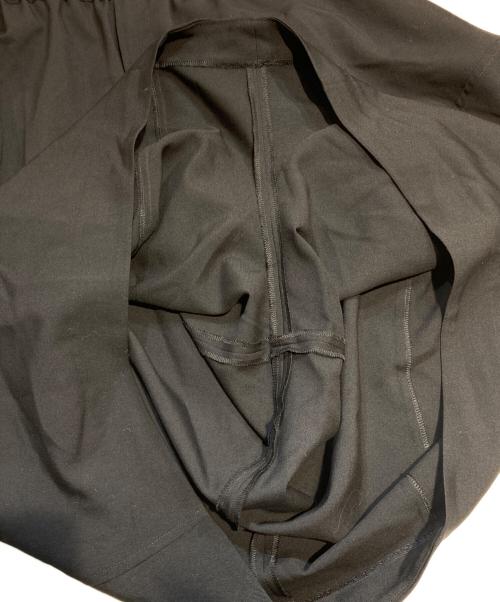 BLACK COMME des GARCONS（ブラックコムデギャルソン）BLACK COMME des GARCONS (ブラックコムデギャルソン) ウールギャバ サルエルパンツ ブラック サイズ:Ｓの古着・服飾アイテム