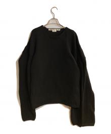 COMME des GARCONS（コムデギャルソン）の古着「マルチスリーブニット」｜ブラック