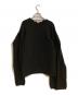 COMME des GARCONS（コムデギャルソン）の古着「マルチスリーブニット」｜ブラック