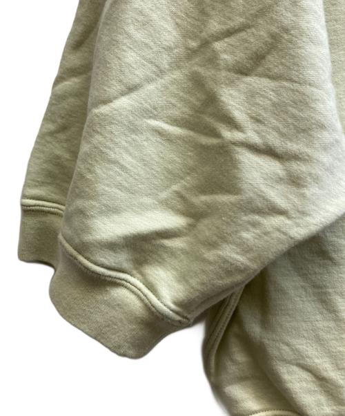 AURALEE（オーラリー）AURALEE (オーラリー) ELASTIC HIGH GAUGE SWEAT HALF SLEEVED P/O / A25SP04NU ライトグリーン サイズ:1の古着・服飾アイテム