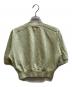 AURALEE (オーラリー) ELASTIC HIGH GAUGE SWEAT HALF SLEEVED P/O / A25SP04NU ライトグリーン サイズ:1：8000円