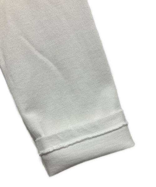AURALEE（オーラリー）AURALEE (オーラリー) PIMA COTTON JERSEY BOAT NECK P/O ホワイトの古着・服飾アイテム
