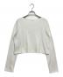 AURALEE (オーラリー) PIMA COTTON JERSEY BOAT NECK P/O ホワイト：5000円