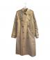 BURBERRY（バーバリー）の古着「カスタマイズロングトレンチコート」｜ベージュ