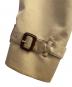 中古・古着 BURBERRY (バーバリー) COMME des GARCONS (コムデギャルソン) カスタマイズロングトレンチコート ベージュ サイズ:46：250000円