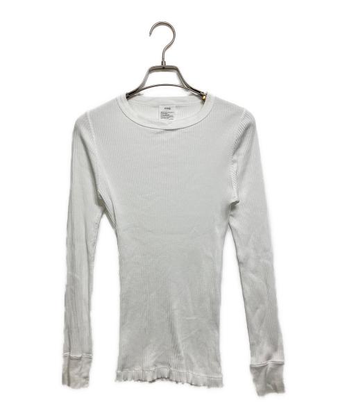 HYKE（ハイク）HYKE (ハイク) LONG-SLV TEE ホワイト サイズ:Freeの古着・服飾アイテム