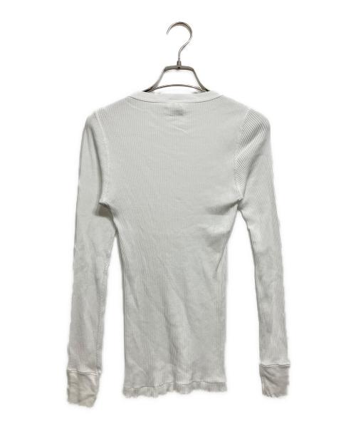 HYKE（ハイク）HYKE (ハイク) LONG-SLV TEE ホワイト サイズ:Freeの古着・服飾アイテム