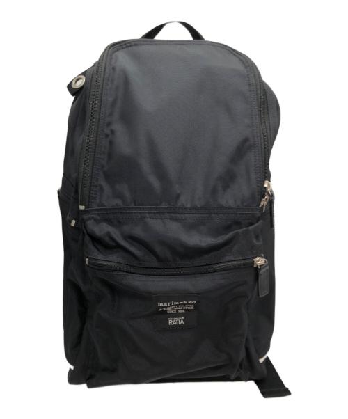 marimekko（マリメッコ）marimekko (マリメッコ) リュック ブラックの古着・服飾アイテム