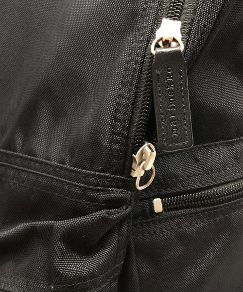 marimekko（マリメッコ）marimekko (マリメッコ) リュック ブラックの古着・服飾アイテム