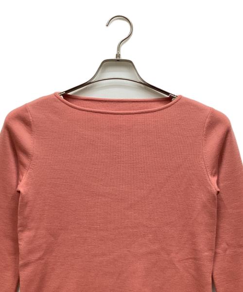 FOXEY（フォクシー）FOXEY (フォクシー) ロゴプレート付ニット ピンク サイズ:38の古着・服飾アイテム