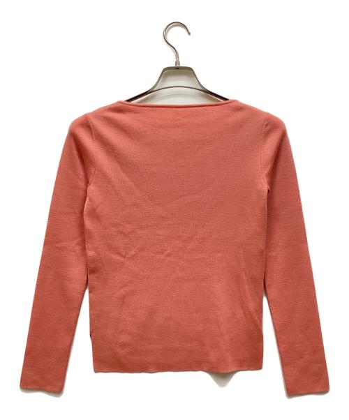 FOXEY（フォクシー）FOXEY (フォクシー) ロゴプレート付ニット ピンク サイズ:38の古着・服飾アイテム