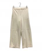 theoryセオリー）の古着「ウールパンツ」｜アイボリー