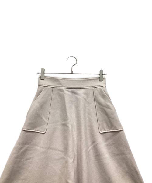 JILL STUART（ジルスチュアート）JILL STUART (ジルスチュアート) フレアスカート ベージュ サイズ:2 未使用品の古着・服飾アイテム