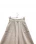 JILL STUART (ジルスチュアート) フレアスカート ベージュ サイズ:2 未使用品：3000円