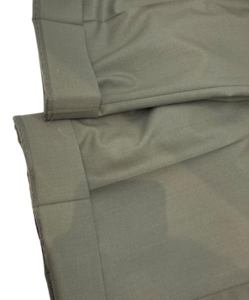 AURALEE（オーラリー）AURALEE (オーラリー) SUPER FINE TROPICAL WOOL SLACKS カーキ サイズ:SIZE4の古着・服飾アイテム