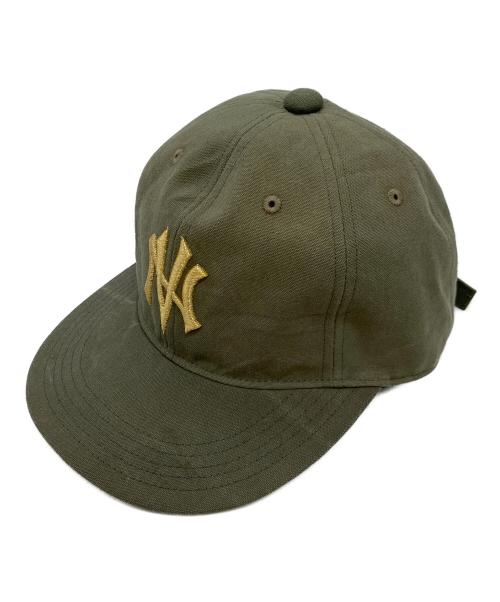 NVCLEAR（ニュークリア）NVCLEAR (ニュークリア) NV LOGO US ARMY COTTON CAP オリーブの古着・服飾アイテム