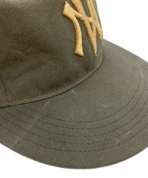 NVCLEAR（ニュークリア）NVCLEAR (ニュークリア) NV LOGO US ARMY COTTON CAP オリーブの古着・服飾アイテム