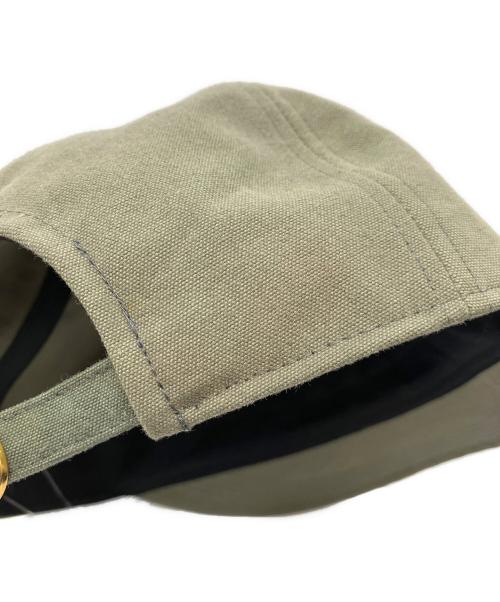 NVCLEAR（ニュークリア）NVCLEAR (ニュークリア) NV LOGO US ARMY COTTON CAP オリーブの古着・服飾アイテム