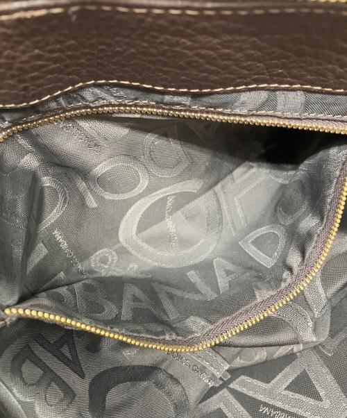 DOLCE & GABBANA（ドルチェ＆ガッバーナ）DOLCE & GABBANA (ドルチェ＆ガッバーナ) ワンショルダーバッグ ブラウン×グリーンの古着・服飾アイテム