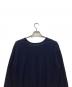 中古・古着 DRAWER (ドゥロワー) カシミヤシルクニット ネイビー サイズ:2：5000円