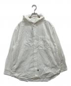 THE NORTHFACE PURPLELABELザ・ノースフェイス パープルレーベル）の古着「Mountain Hooded Shirt」｜ホワイト