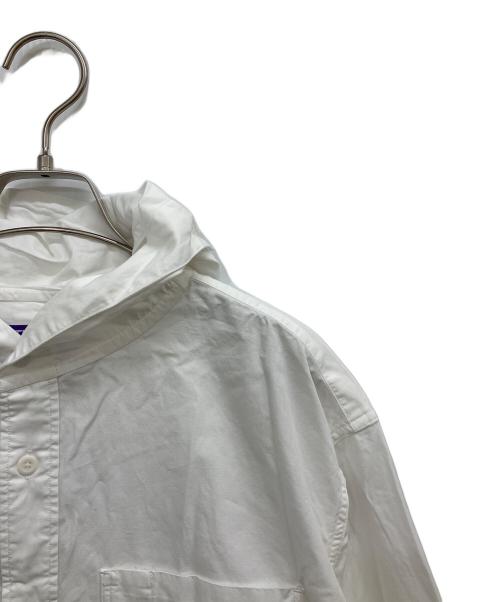 THE NORTHFACE PURPLELABEL（ザ・ノースフェイス パープルレーベル）THE NORTHFACE PURPLELABEL (ザ・ノースフェイス パープルレーベル) Mountain Hooded Shirt ホワイト サイズ:WSの古着・服飾アイテム