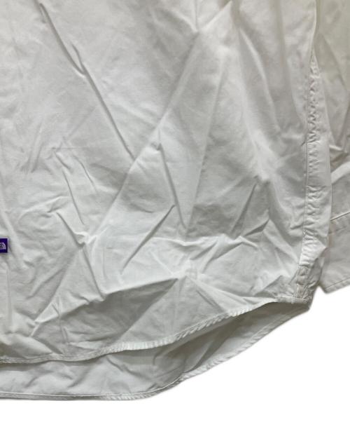 THE NORTHFACE PURPLELABEL（ザ・ノースフェイス パープルレーベル）THE NORTHFACE PURPLELABEL (ザ・ノースフェイス パープルレーベル) Mountain Hooded Shirt ホワイト サイズ:WSの古着・服飾アイテム